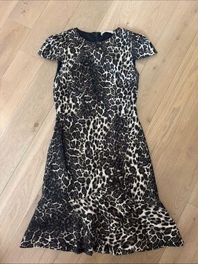 Alice & Olivia Leopard Dress